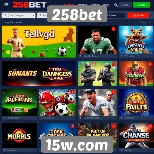 258bet oferece diversidade em opções de jogos