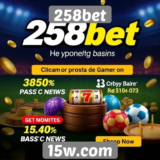 Promos e bônus atrativos do site de apostas 258bet